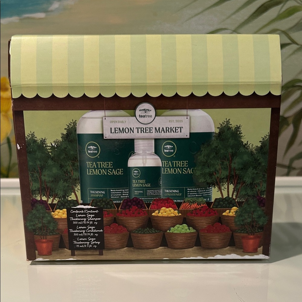 Paul Mitchell Tea Tree Lemon Sage Holiday Gift Set - 2025 - NEW - SEALED.